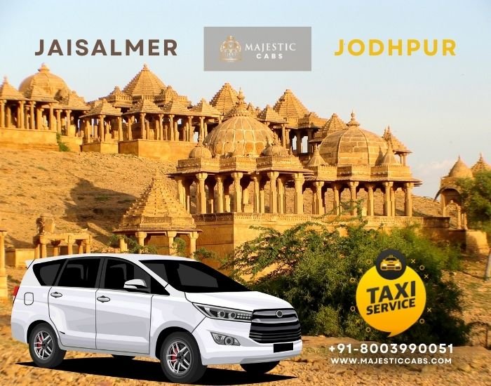 Jaisalmer to Jodhpur One Way Taxi