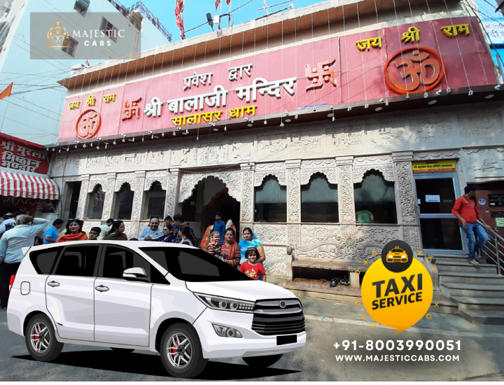 Jodhpur to Salasar Balaji Temple (Salasar) Taxi