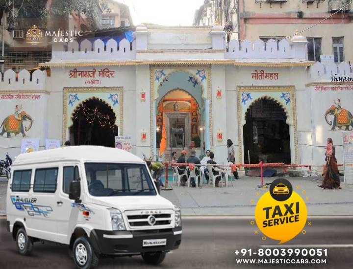 Jodhpur to Shri Nathji (nathdwara) Taxi services